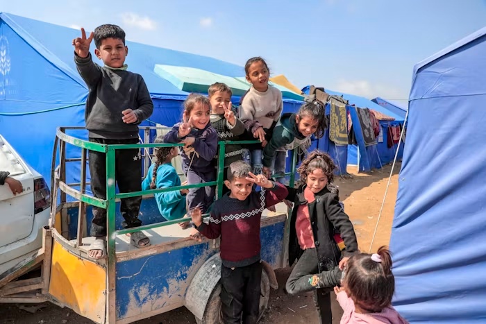 Children in a community setting
